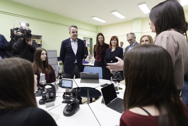 Μητσοτάκης από το Κέντρο Καινοτομίας Ηπείρου: Προσφέρουμε στα παιδιά τελείως διαφορετικές εμπειρίες