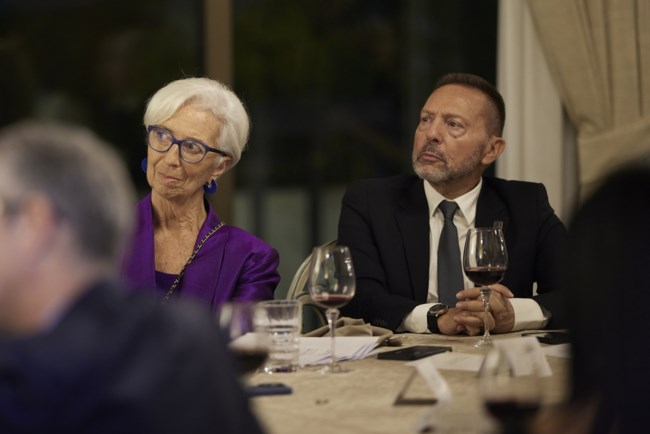 Μητσοτάκης Λαγκάρντ Δείπνο