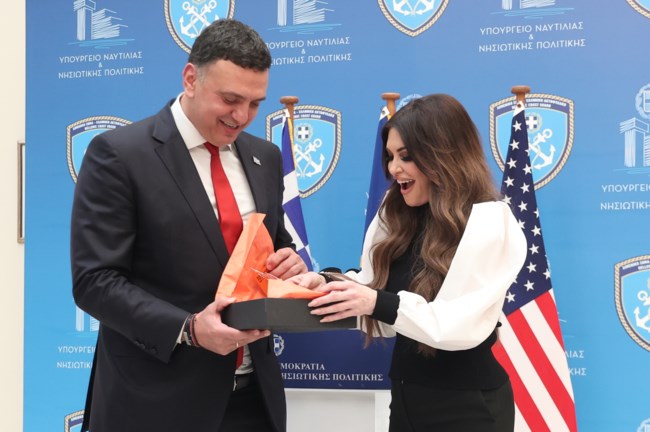 Συνάντηση Γκίλφοϊλ με Κικίλια: Ενδυνάμωση σχέσεων Ελλάδας - ΗΠΑ και επίσκεψη στο Hellas Liberty με τον Fancy James