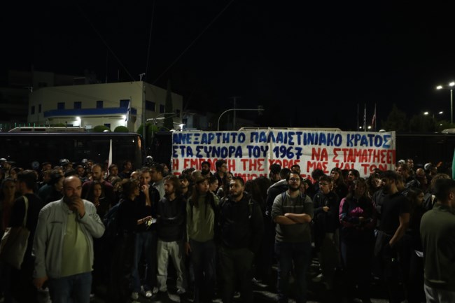 πορεια παλαιστινη