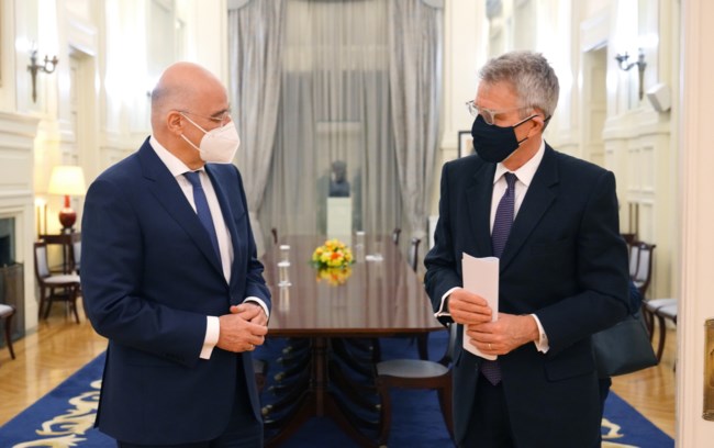 Συνάντηση Δένδια - Πάιατ: Στο επίκεντρο η ελληνοαμερικανική συνεργασία