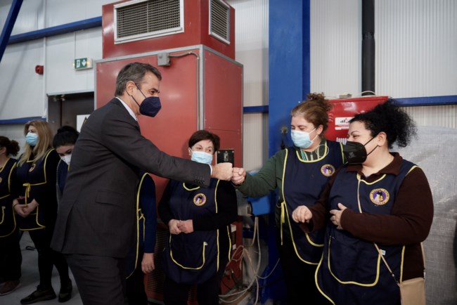 Μητσοτάκης στη Θεσσαλονίκη: Δεν υπάρχουν επιτυχημένες επιχειρήσεις χωρίς ικανοποιημένους εργαζόμενους