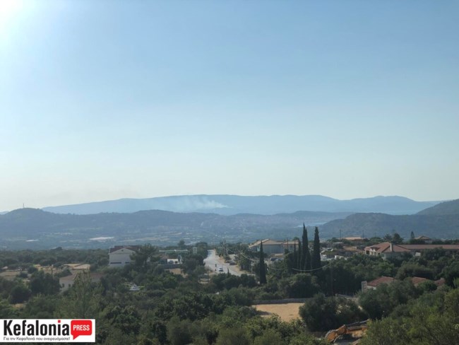 Φωτιά στην Κεφαλονιά