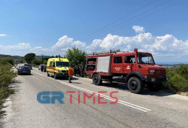 Χαλκιδική χαράδρα αμάξι