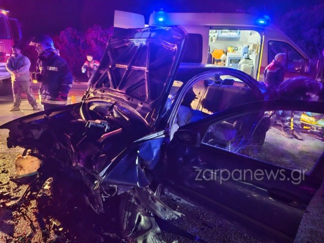 Τραγωδία στα Χανιά: Δύο νεκροί σε τροχαίο δυστύχημα - Μετωπική σύγκρουση δύο ΙΧ [Εικόνες]