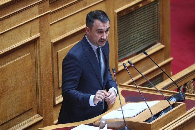 Χαρίτσης Βουλή Τέμπη