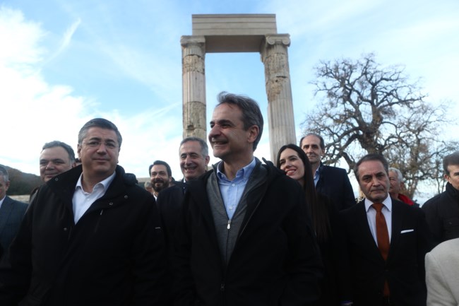 Μητσοτάκης: Γεγονός με παγκόσμια σημασία και πολύ μεγάλη διεθνή εμβέλεια το ανάκτορο του Φιλίππου Β’ στις Αιγές