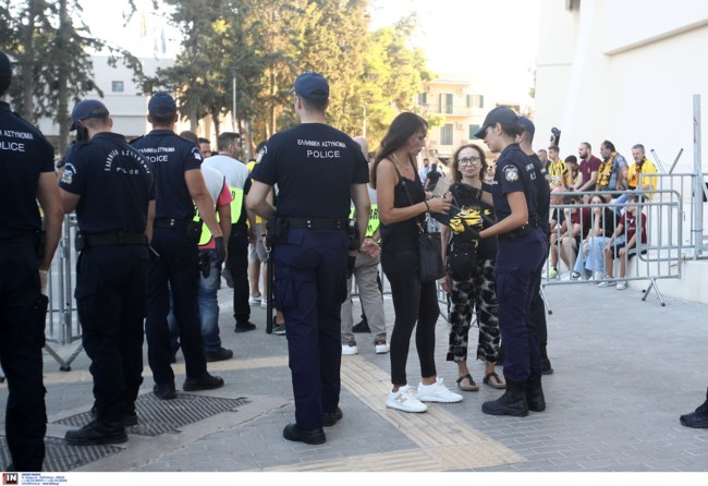 αστυνομία στην Opap Arena