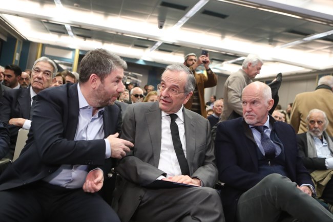 Σαμαράς σε εκδήλωση για Βαλυράκη: "Ο Πατριωτισμός ενώνει και δεν διαιρεί - Ας μην το ξεχάσουμε ποτέ"