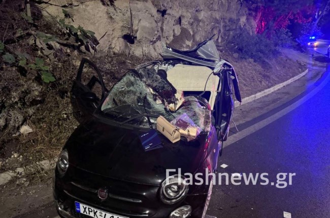 Χανιά: Θανατηφόρο τροχαίο με θύμα 35χρονη σε σημείο καρμανιόλα - Σοβαρά τραυματισμένη η φίλη της [εικόνες]