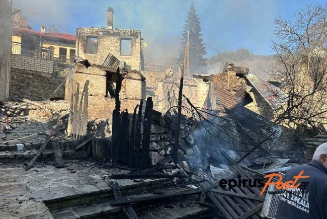 Φωτιά στη Βωβούσα
