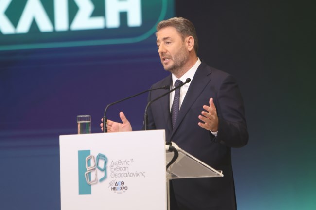 Νίκος Ανδρουλάκης στην 89η ΔΕΘ: Η Ελλάδα χρειάζεται πολιτική αλλαγή και το μόνο κόμμα που μπορεί να τη φέρει είναι το ΠΑΣΟΚ