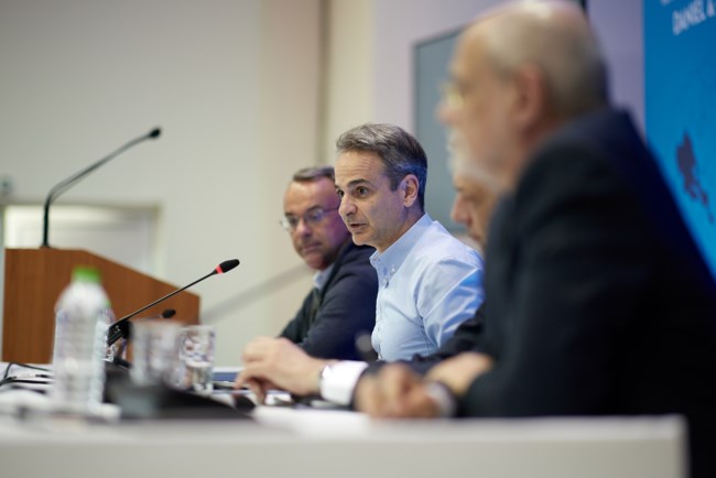 Μητσοτάκης: Θα ξεπεράσει τα 3 δισ. ευρώ η αποκατάσταση των ζημιών στη Θεσσαλία από τον "Daniel" και τον "Elias"