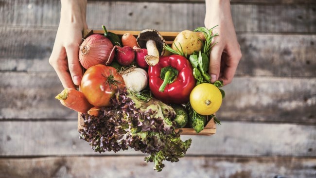 φρούτα λαχανικά vegan