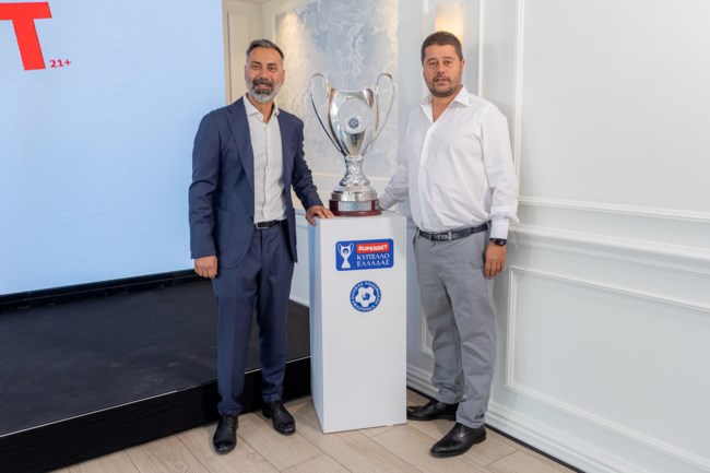 Η Superbet εγκαινιάζει τη νέα εποχή του Κυπέλλου Ελλάδας - Πραγματοποιήθηκε η κλήρωση της League Phase