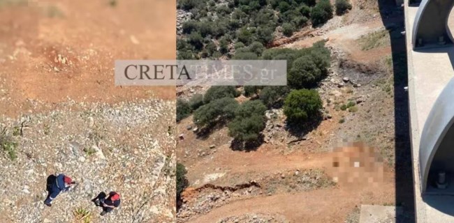 Ανατροπή στην Κρήτη: Mαθήτρια έπεσε από γέφυρα, αυτοκτονία εξετάζουν οι Αρχές - Η στιγμή της μεταφοράς της 17χρονης