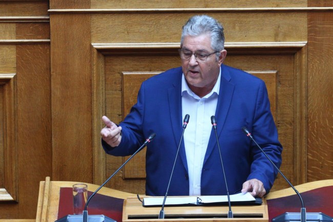 Δημήτρης Κουτσούμπας: Το πόρισμα που κατέθεσε σήμερα η κυβερνητική πλειοψηφία "ξεπλένει" τον Καραμανλή