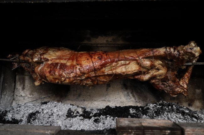 σούβλα αρνι.