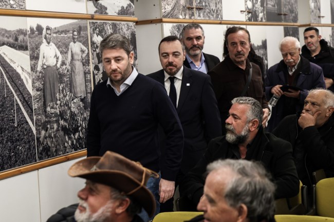 Ανδρουλάκης σε αγρότες: Το ΠΑΣΟΚ θα γίνει εμπόδιο στην επώδυνη και εθνικά καταστροφική πολιτική Μητσοτάκη