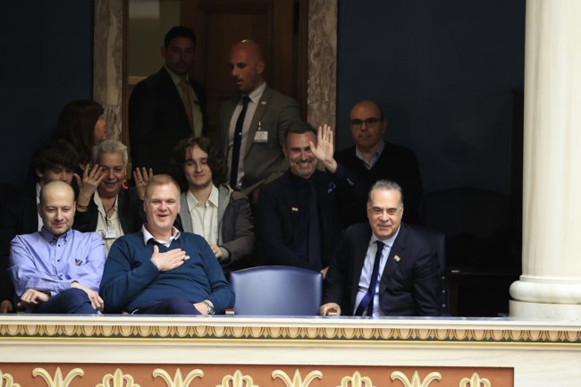 Ο Φώτης Σεργουλόπουλος στο γεύμα μετά την ψήφιση του νομοσχεδίου για τα ομόφυλα: "Oταν γεννήθηκε ο γιος μου, όλοι με κοιτούσαν περίεργα"