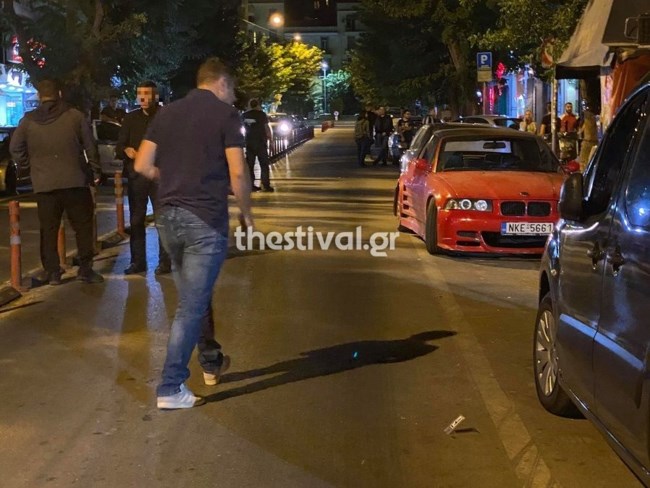 Θεσσαλονίκη: Πυροβολισμοί στο κέντρο της πόλης - Ένας τραυματίας [εικόνες βίντεο]