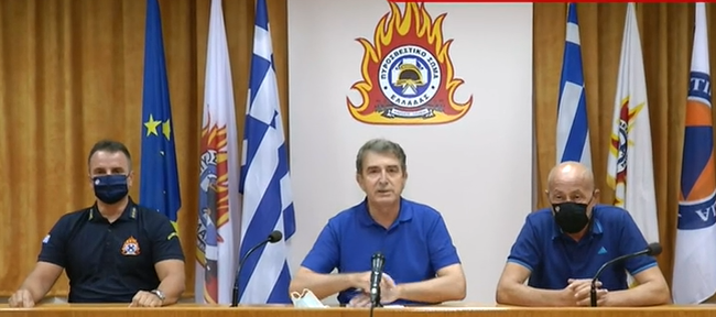 Χρυσοχοΐδης: Βελτιωμένη η κατάσταση στη Λαυρεωτική - Σε Άγιο Γεώργιο και Παλαιοχώρι επικεντρώνονται οι προσπάθειες στα Βίλια