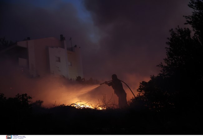 Φωτιά στην Πεντέλη