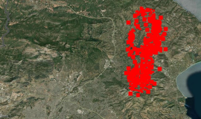 Φωτιά στην Αττική: Πύρινο μέτωπο 30 χιλιομέτρων, σοκάρουν οι δορυφορικές φωτογραφίες της NASA [εικόνες - βίντεο]