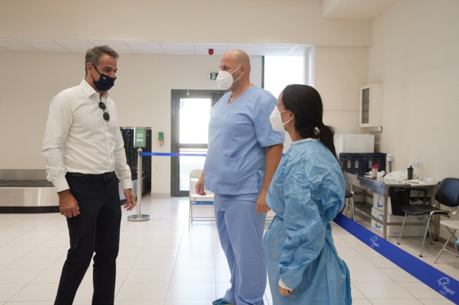 Νέο μήνυμα Μητσοτάκη από την ακριτική Χάλκη για την τήρηση των μέτρων για τον κορονοϊό