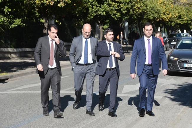Ο Θάνος Πλεύρης, ο Δημήτρης Μαρκόπουλος