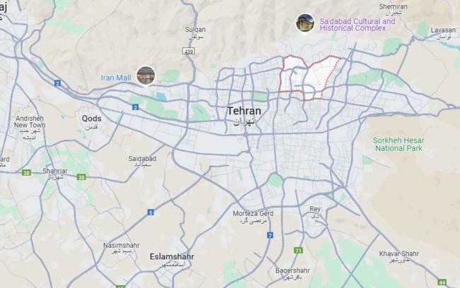 ΤΕΧΕΡΑΝΗ ΧΑΡΤΗΣ DISTRICT 3