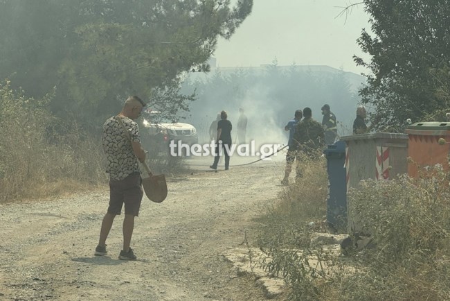 Φωτιά Θεσσαλονίκη