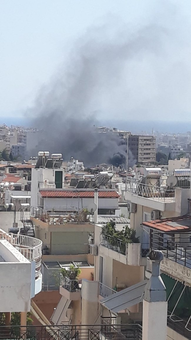 Πυρκαγιά σε υποσταθμό της ΔΕΗ στη Δάφνη - Διακοπές ρεύματος και στον Βύρωνα [εικόνες]