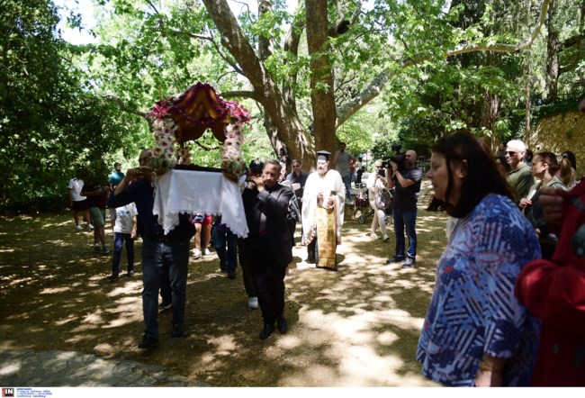 Μονή Καισαριανής Επιτάφιος