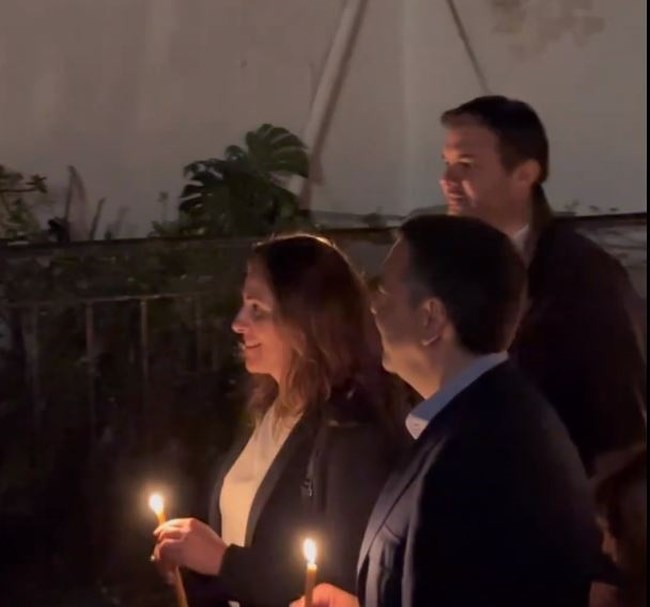 Στην Κέρκυρα για τις ημέρες του Πάσχα ο Αλέξης Τσίπρας - Παρακολούθησε τον Επιτάφιο σε χωριό