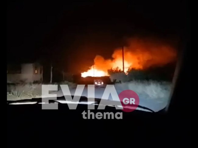 Ψαχνά: Μεγάλη πυρκαγιά ξέσπασε στον Κολοβρέχτη – Ισχυρές δυνάμεις της Πυροσβεστικής και εθελοντές [Βίντεο]