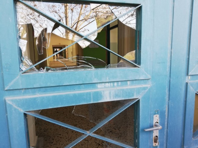 Βανδαλισμοί σχολείο Θεσσαλονίκη