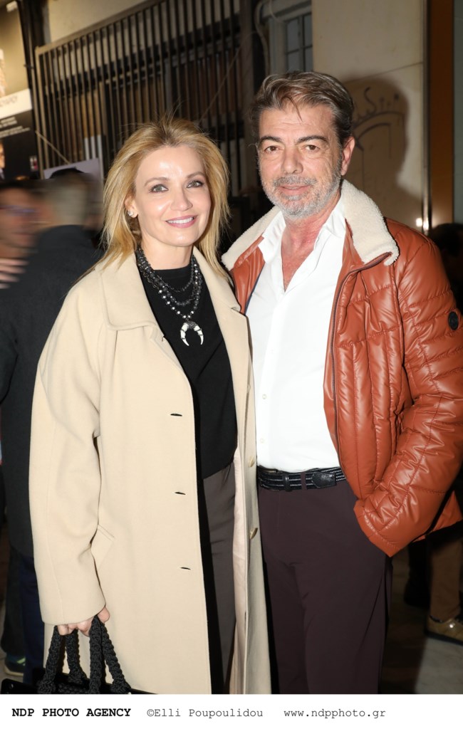 Παναγιώτα Βλαντή: Σπάνια δημόσια εμφάνισή της με τον σύζυγό της