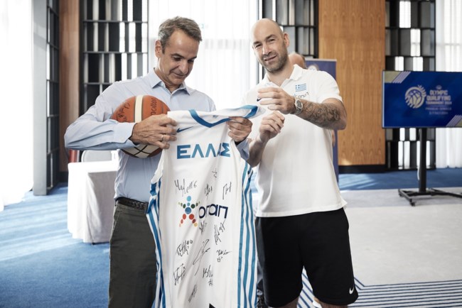 Μητσοτάκης Εθνική Μπάσκετ