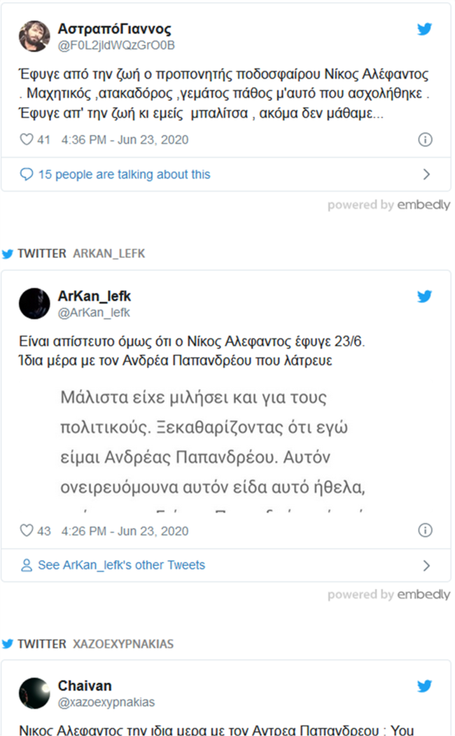 Νίκος Αλέφαντος Θάνατος 3