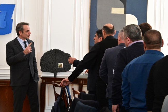 Μητσοτάκης: Αδιαπραγμάτευτη προτεραιότητα η στήριξη της κτηνοτροφίας - Στόχος η εκρίζωση της ευλογιάς