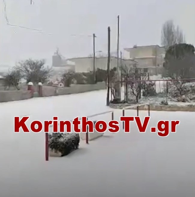 Κακοκαιρία Ελπίδα: Σε Αχαΐα και Κορινθία τα περισσότερα προβλήματα - Ποιοι δρόμοι χρειάζονται αλυσίδες