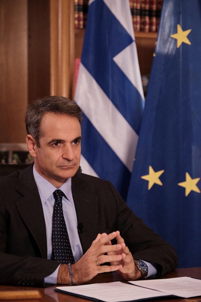 Μητσοτάκης: Η ανάκαμψη θα είναι ισχυρότατη μόλις έχουμε το εμβόλιο - Η Ελλάδα θα είναι στους κερδισμένους μετά την πανδημία