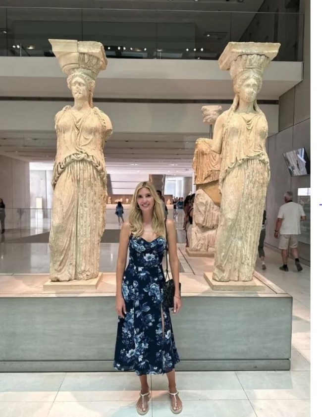 Ιβάνκα Τραμπ Ακρόπολη
