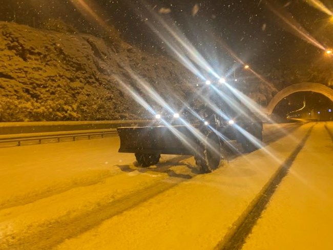 Κακοκαιρία Ελπίς Εκχιονιστικό