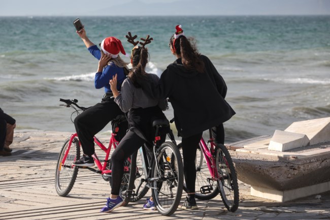 Χριστούγεννα Αθήνα παραλία