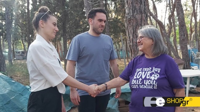 Το e-shop.gr για μια ημέρα στην Φιλοζωική Νέας Φιλαδέλφειας