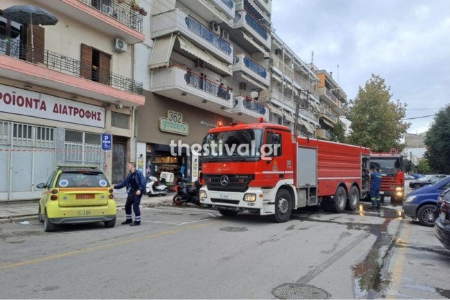 Θεσσαλονίκη: Στο νοσοκομείο ένας άνδρας με εγκαύματα από τη φωτιά σε εστιατόριο [εικόνες - βίντεο]
