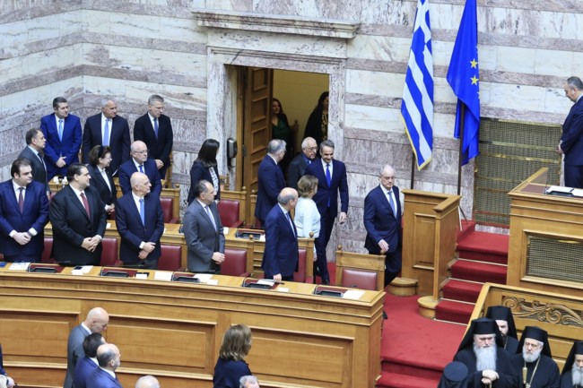 Η είσοδος του Κωνσταντίνου Τασούλα