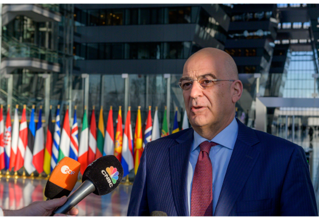 Δήλωση Δένδια κατά την άφιξή του στην Έκτακτη Σύνοδο των Υπουργών Εξωτερικών του ΝΑΤΟ